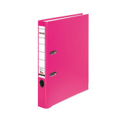 Ordner S50 PP-Color 11286820, A4 50mm schmal PP vollfarbig pink