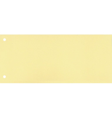 Trennstreifen 121220610 gelb 160g gelocht 24x10,5cm Trennstreifen 121220610 gelb 160g gelocht 24x10,5cm