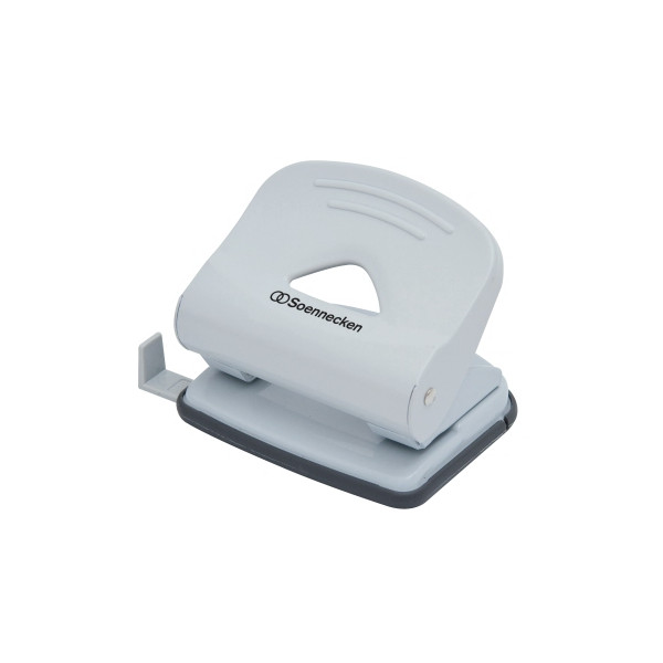 4003630135049 - Bürolocher 3278 lichtgrau bis 25mm 25 Blatt mit Anschlagschiene 4003630135049 Soennecken