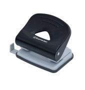 Bürolocher 3279, schwarz, bis 2,5mm 25 Blatt, mit Anschlagschiene