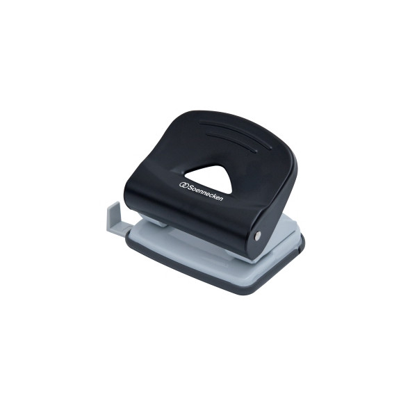 4003630134998 - Bürolocher 3279 schwarz bis 25mm 25 Blatt mit Anschlagschiene 4003630134998 Soennecken