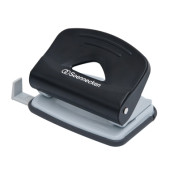 Bürolocher 3276, schwarz, bis 1,5mm 15 Blatt, mit Anschlagschiene