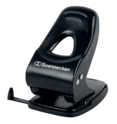 Registraturlocher 3280, schwarz, bis 6mm 60 Blatt, mit Anschlagschiene