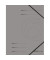 Eckspannmappe easy orga / Quality 11159670, A4 dunkelgrau Karton 355g, f&uuml;r ca. 200 Blatt  (80 g/m&sup2;)