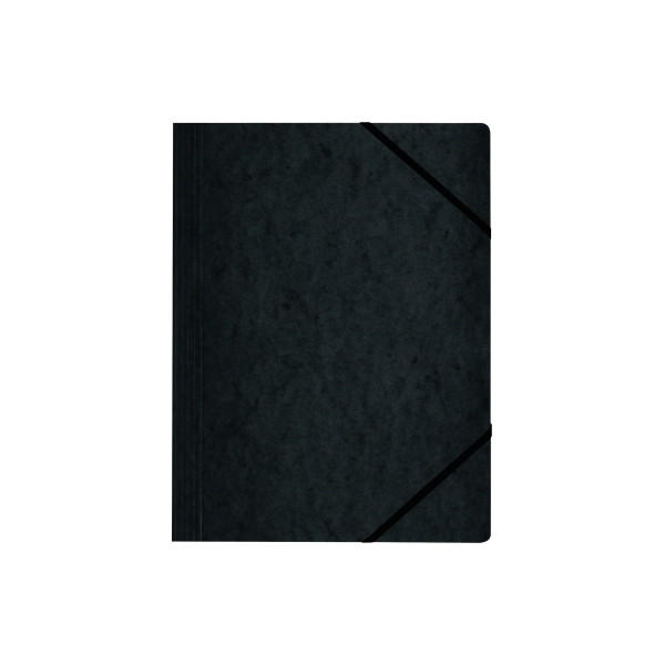 5 Stück Herlitz Eckspannmappe Quality 11159688, A4 schwarz Karton 355g 4008110414867 Herlitz