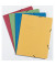 Eckspannmappe 125001930, A4 rot Recyclingkarton 400g, f&uuml;r ca. 150 Blatt