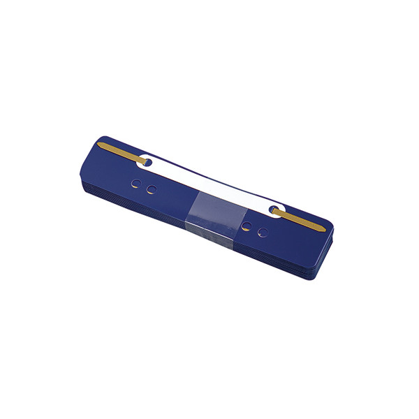 4003630135841 - Heftstreifen kurz 3174 34x15cm (BxL) Polypropylen (PP) mit Kunststoffdeckleiste blau 4003630135841 25 Stück