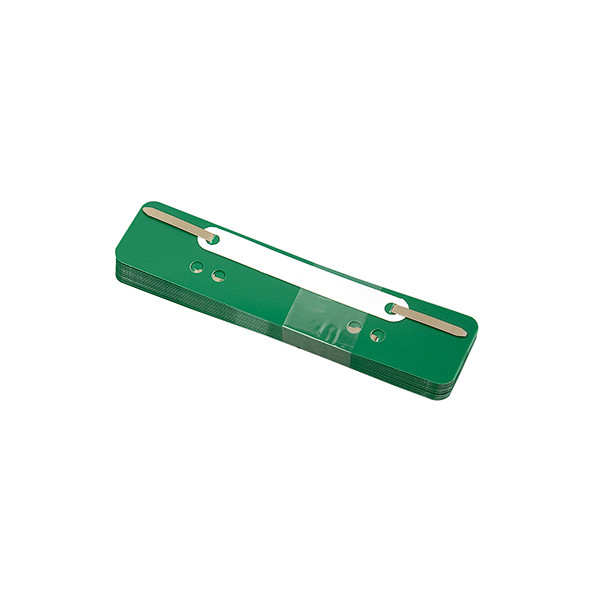 4003630135872 - Heftstreifen kurz 3171 34x15cm (BxL) Polypropylen (PP) mit Kunststoffdeckleiste grün 4003630135872 25 Stück