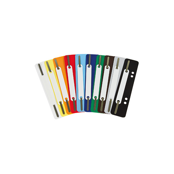 4003630135988 - Heftstreifen kurz 3167 34x15cm (BxL) Polypropylen (PP) mit Kunststoffdeckleiste farbig sortiert 4003630135988 250 Stück