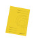 Jurismappe 11076437 DIN A4 3Klappen Karton gelb
