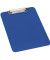 Klemmbrett 125669850, A4, blau, Polystyrol, inkl Aufh&auml;nge&ouml;se