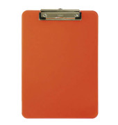 Klemmbrett MAULneon 2340641, A4, neonorange, Kunststoff, inkl Aufhängeöse