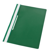Schnellhefter 1423 A4 grün PVC Kunststoff kaufmännische Heftung mit Abheftlochung bis 150 Blatt