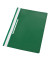 Schnellhefter 1423 A4 grün PVC Kunststoff kaufmännische Heftung mit Abheftlochung bis 150 Blatt