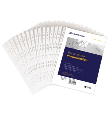 Prospekthüllen 15030 Standard, A4 transluzent genarbt, oben offen
