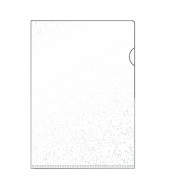 Sichthüllen 214170, A4, transluzent genarbt, oben & rechts offen, 