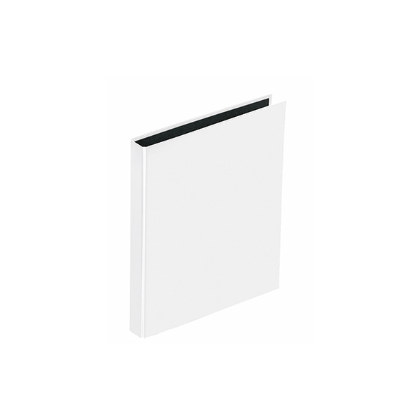 4009212324009 - Ringbuch Basic Colours 20606-02 A4 2 Ringe 25mm Ring-Ø Pappe Polypropylen Cellophanierung weiß 4009212324009 Pagna
