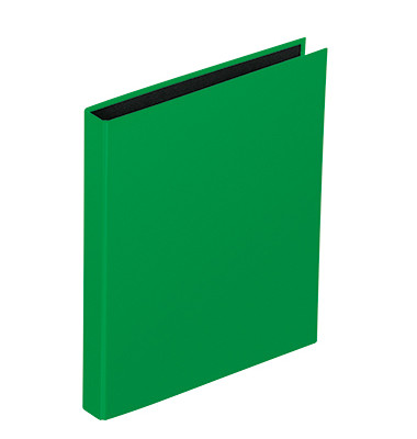 Ringbuch Basic Colours 20606-05, A4 2 Ringe 25mm Ring-Ø Pappe Polypropylen Cellophanierung grün