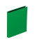Ringbuch Basic Colours 20606-05, A4 2 Ringe 25mm Ring-Ø Pappe Polypropylen Cellophanierung grün