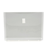 Dokumententasche - 126665800, Din A4 quer, farblos-transparent, Polypropylen (PP), Klettverschluss