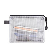 Reißverschlusstasche PVC transparent 0,03mm A5  