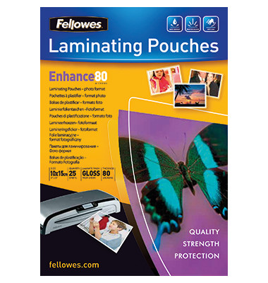 Laminierfolien 5440602, 108x159mm, 80mic, gl&auml;nzend