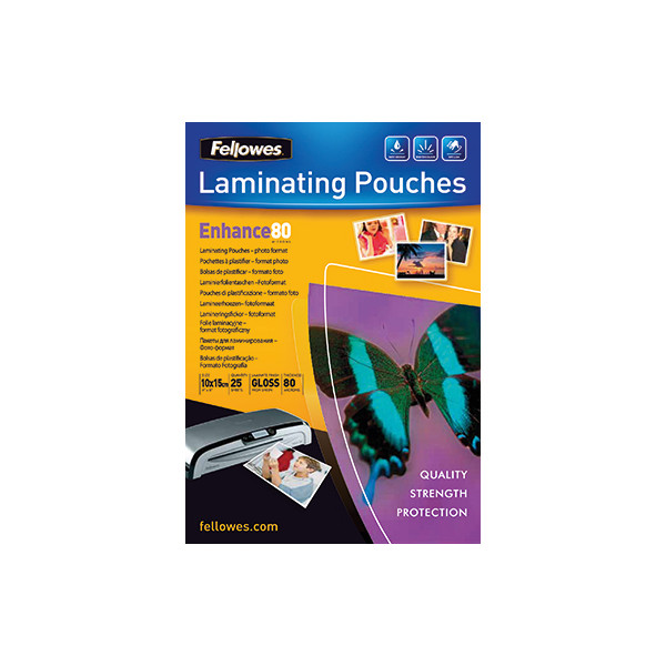 0077511544064 - Laminierfolien 5440602 108x159mm 80mic glänzend 0077511544064 Fellowes