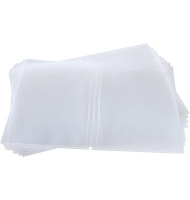 Speisekartenhüllen SM181, farblos, A5, für Speisekartenmappen, Polypropylen