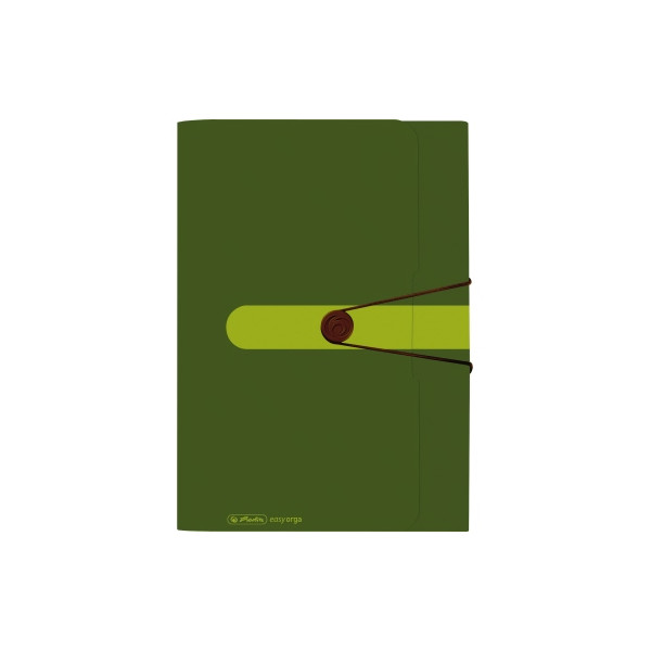 4008110516998 - Fächermappe easy orga to go green 11411253 A4 mit 12 Fächern 12-teilig blanko Kunststoff dunkelgrün 4008110516998 Herlitz