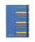 Ordnungsmappe Deskorganizer Classic 24141-02, 1-12, blau, Din A4, 12 F&auml;cher