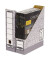 Archiv-Stehsammler 0186004 Bankers Box 81x263x316mm A4 Pappe grau/weiß