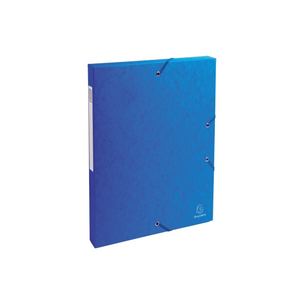 3130630503026 - Heftbox Exabox 50302E A4 blau 25cm Füllhöhe Karton 600g 3130630503026 Exacompta