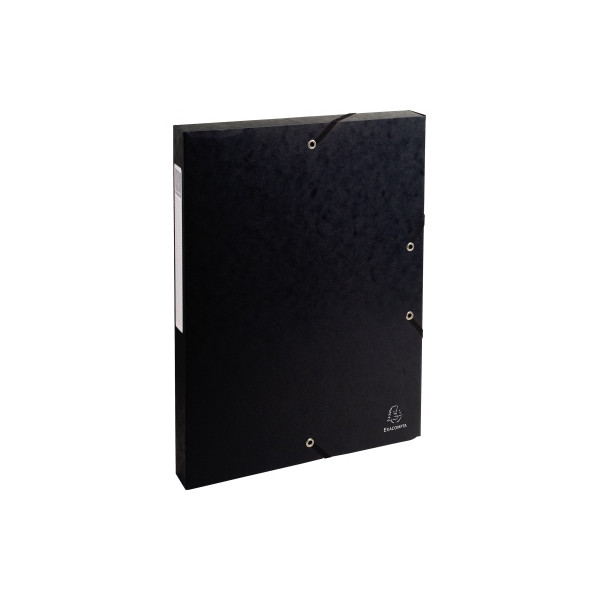 3130630503019 - Heftbox Exabox 50301E A4 schwarz 25cm Füllhöhe Karton 600g 3130630503019 Exacompta