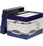 Archivcontainer System Heavy Duty ERGO-Box 0038801, A4+, blau, innen 39x33,3x28,5cm (TxBxH), Recyclingkarton