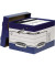 Archivbox System ERGO-Box Heavy Duty 0038801, A4+, blau, Recyclingkarton