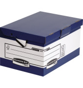 Archivbox Bankers Box Ergo Box System Maxi 0048901 blau/weiß