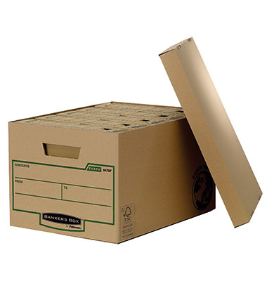 Archivcontainer Earth Series 4470701, A4, braun, innen 44,5x32,5x26cm (TxBxH), Karton