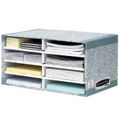 Sortierstation Bankers Box System 08750EU 49x26x31cm grau/weiß Karton
