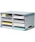Sortierstation Bankers Box System 08750EU 49x26x31cm grau/weiß Karton