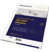 CD/DVD Etikett 5770 116mm weiß