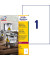 Etikett L4775-100 210x297mm wetterfest LK