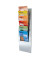 Wand-Prospekthalter Varia 6507 6Fächer 31x102x10cm silber