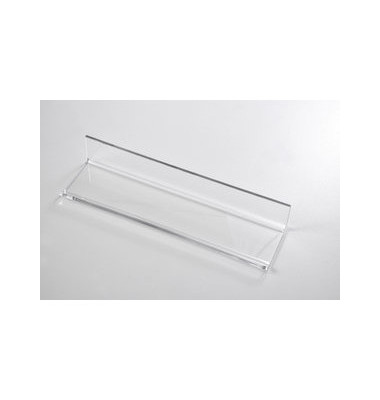 Ablageboard 7-126800 für Glastafel 200mm transparent