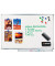 Whiteboard Professional, 7-100072, 120x120cm, emailliert, Aluminiumrahmen