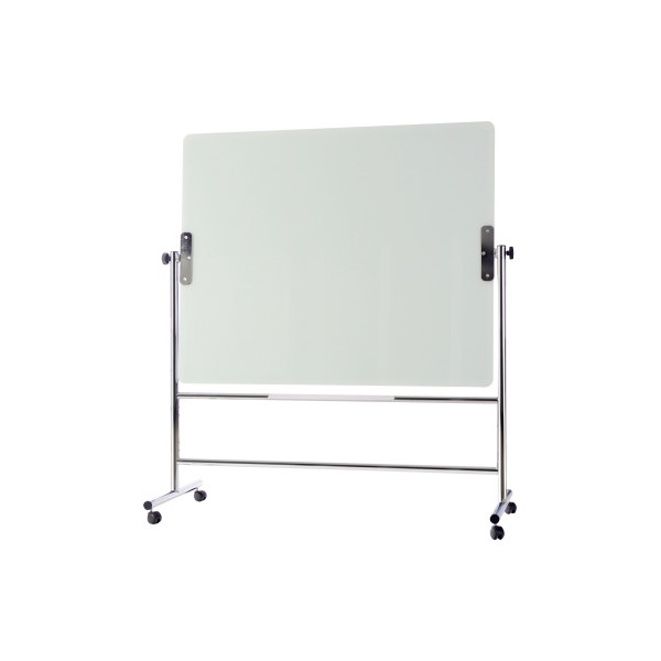 5603750106753 - Glas-Magnetboard GQR0450 150x120cm mit Rollen drehbar weiß 5603750106753 Bi-Office