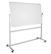 Stativdrehtafel-Whiteboard U-Act!Line, STC901, 120x90cm, lackiert, Aluminiumrahmen