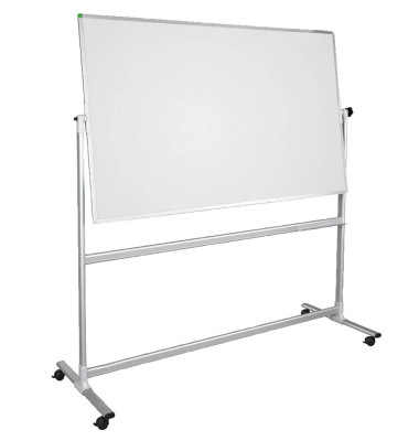Stativdrehtafel-Whiteboard U-Act!Line, STC901, 120x90cm, lackiert, Aluminiumrahmen