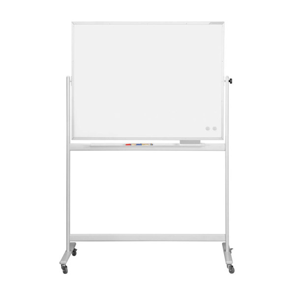 4013695027777 - Stativdrehtafel-Whiteboard Design CC mobil 1241190 220x120cm emailliert Aluminiumrahmen 4013695027777 Magnetoplan