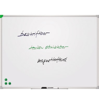 Whiteboard U-Act! Line, SC929012, 120x90cm (BxH), emailliert, Aluminiumrahmen