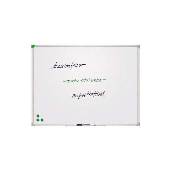 4016946224031 - Whiteboard U-Act!Line® Hoch- & Querformat emailliert magnethaftend recycelbar mit Ablageschale B 1200 x H 1800 mm